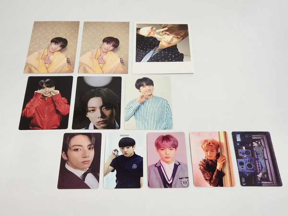 12장 방탄 정국 공식 포카 bts jungkook photocards